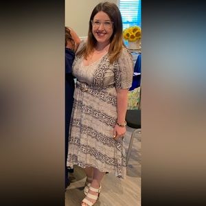 Snakeskin ASOS dress